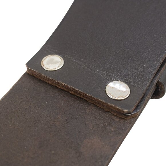 Genuine Leather Weight Lifting Belt for Gym Training - Picture 8 of 13